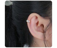 Plain Silver Ear Cuff  EC-1389